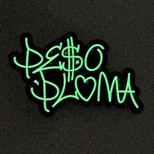 Peso Pluma Glow In Dark Mexican Rapper Hat Pin Streetwear New Era Fitted Hats